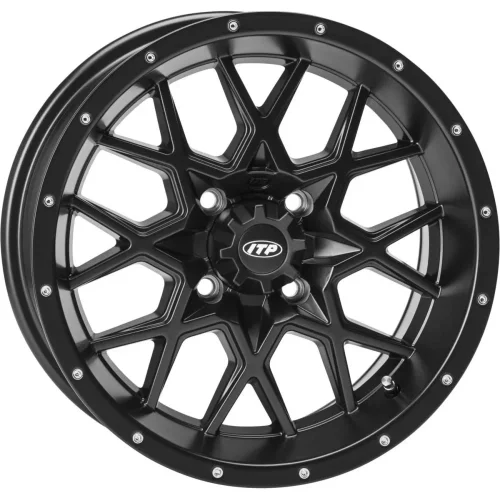 ITP Hurricane Satin Black wheel