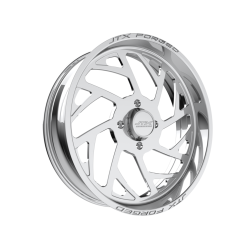 EFX Motohavok 42x8.5-24 Tires on JTX Forged Wicked Polished Wheels