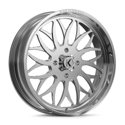 EFX Motohavok 37x8.5-24 Tires on KG1 Forged KU022 Galactic Polished Wheels