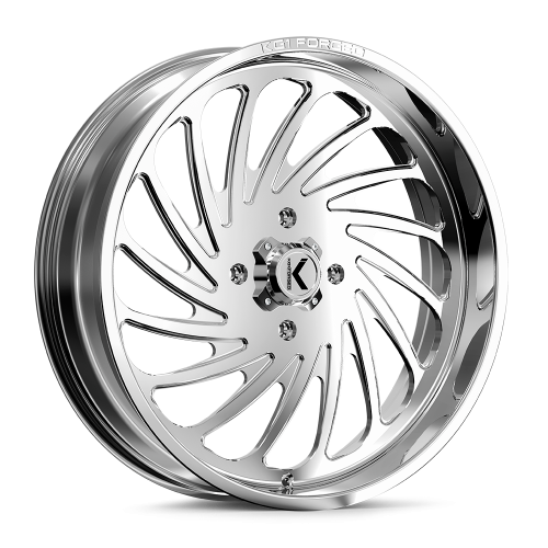 EFX MotoSlayer 35x9.5-24 Tires on KG1 Forged KU023 Bender Polished Wheels