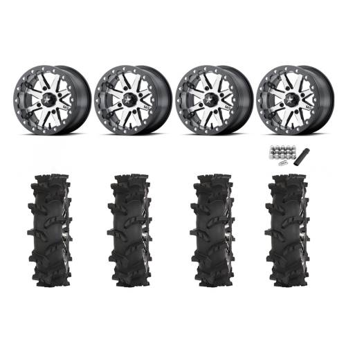 High Lifter Outlaw Max 32x10-15 Tires on MSA M21 Lok Beadlock Wheels