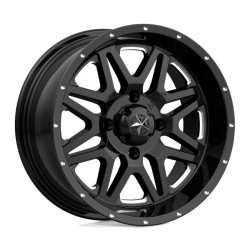 Tiron HS617 TT 31x8-16 Tires on MSA M26 Vibe Gloss Black Milled Wheels Tiron HS617 TT 31x8-16 Tires on MSA M26 Vibe Gloss Black Milled Wheels