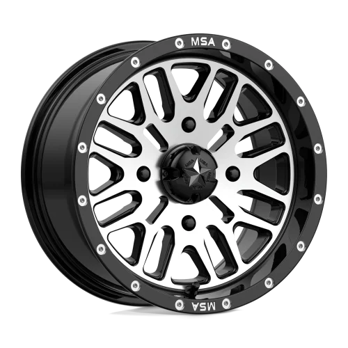 MSA M38 Brute Machined wheel