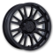 MSA M51 Thunderlips Matte Black 14x7 Wheel/Rim