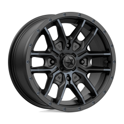 BFGoodrich Mud-Terrain KM3 28x10-14 Tires on MSA M43 Fang Titanium Tint Wheels