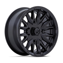 BFGoodrich Mud-Terrain KM3 28x10-14 Tires on MSA M49 Creed Matte Black Wheels