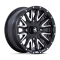 MSA M49 Creed Matte Black and Machined 14x7 Wheel/Rim