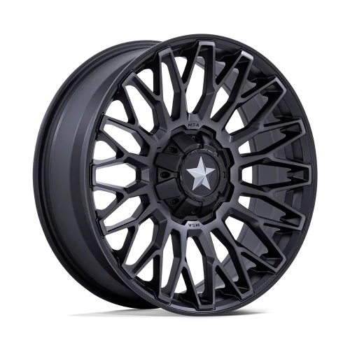 MSA M50 Clubber Matte Black DDT wheel