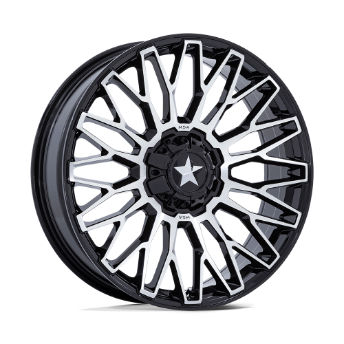 Gladiator X Comp ATR 28x10-14 (10ply) Radial Tires on MSA M50 Clubber Machined Wheels