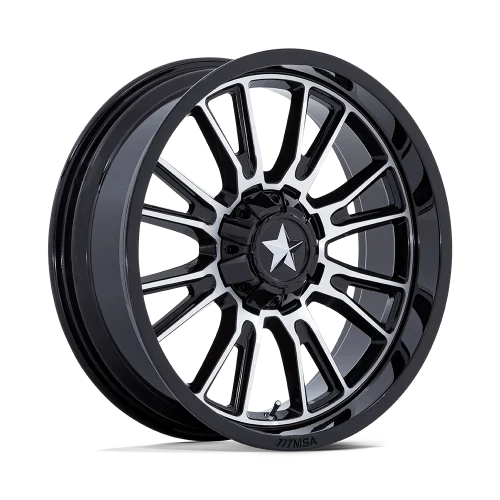 MSA M51 Thunderlips Machined wheel