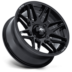 MSA M52 Radar Gloss Black 16x7 Wheels/Rims (Full Set)