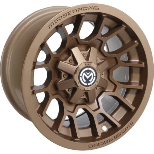 Moose Offroad 24 X Bronze 14x7 Wheels/Rims (Full Set)