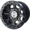 Moose Offroad 23 X Satin Black 14x7 Wheel/Rim