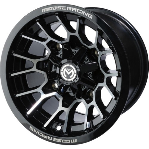 Moose Offroad 24 X Gloss Black 15x7 Wheel/Rim