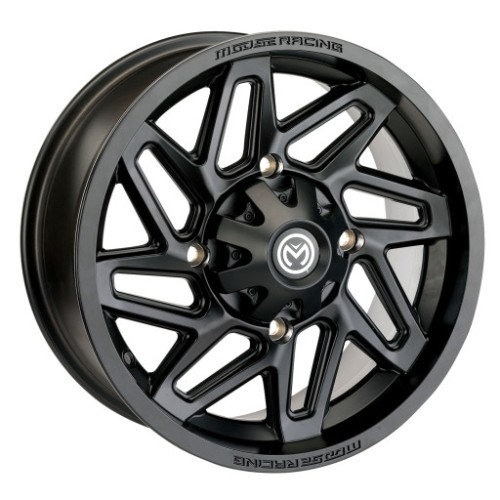 Moose Offroad 361 X Matte Black 14x7 Wheel/Rim
