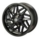 Moose Offroad 361 X Matte Black 14x7 Wheel/Rim