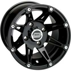Moose Offroad 387 X Gloss Black 14x7 Wheel/Rim