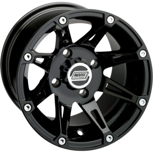 Moose Offroad 387 X Gloss Black 14x7 Wheel/Rim