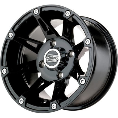 Moose Offroad 387 X Gloss Black 14x7 Wheel/Rim