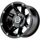 Moose Offroad 387 X Gloss Black 14x7 Wheel/Rim