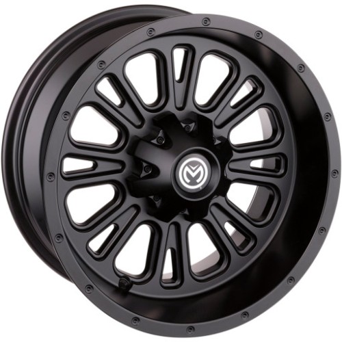 Moose Offroad 399 X Matte Black 14x7 Wheel/Rim