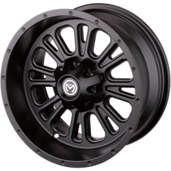 Moose Offroad 399 X Matte Black 14x7 Wheel/Rim