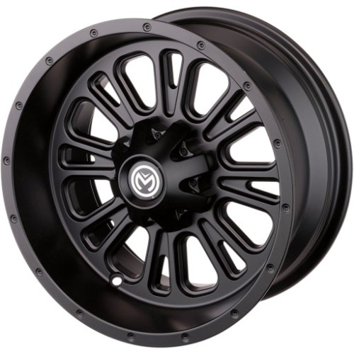 Moose Offroad 399 X Matte Black 14x7 Wheel/Rim