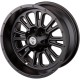 Moose Offroad 399 X Matte Black 14x7 Wheel/Rim