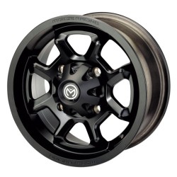 Moose Offroad 415 X Matte Black 14x7 Wheel/Rim