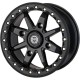 Moose Offroad 544 X Satin Black Beadlock 14x7 Wheels/Rims (Full Set)