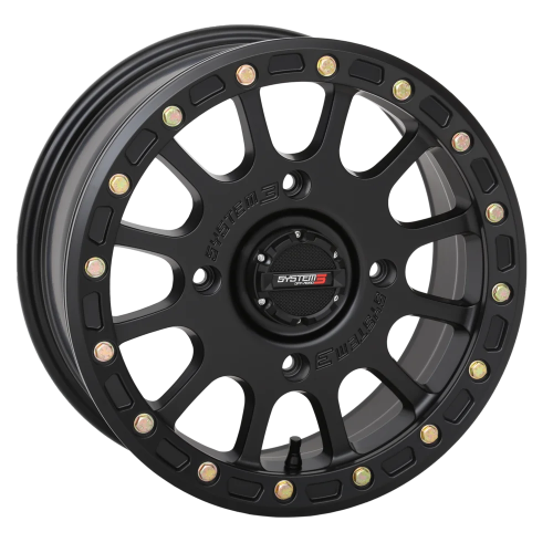 Kenda Klever X/T 28x10-14 Tires on SB-5 Matte Black Beadlock Wheels