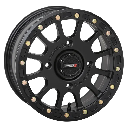 SB-5 Matte Black Beadlock wheel