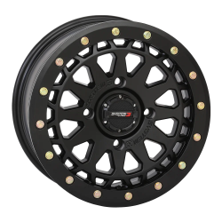 BFGoodrich Mud-Terrain KM3 30x10-15 (8ply) Radial Tires on SB-6 Matte Black Beadlock Wheels