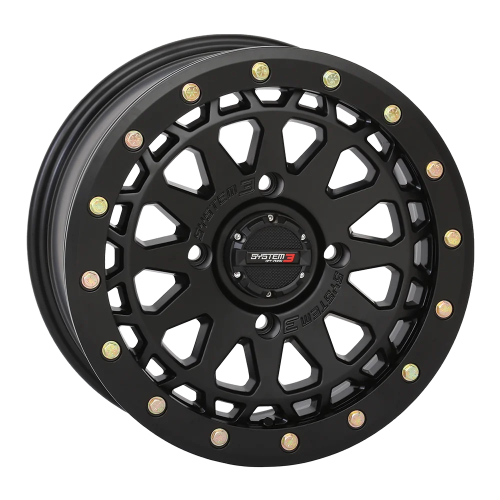 BFGoodrich Mud-Terrain KM3 30x10-15 (8ply) Radial Tires on SB-6 Matte Black Beadlock Wheels