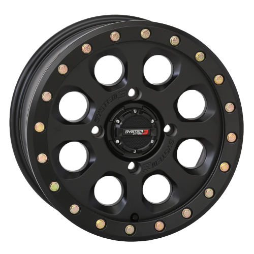 Incursion A/T 28x10-14 Tires on SB-7 Matte Black Beadlock Wheels Incursion A/T 28x10-14 Tires on SB-7 Matte Black Beadlock Wheels