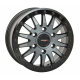 System 3 Offroad SB-8 Matte Brushed Grey 15x7 Beadlock Wheels/Rims (Full Set)