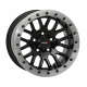 System 3 XT400W 30x12-15 Tires on SB-9 Gloss Black (15x9) Beadlock Wheels