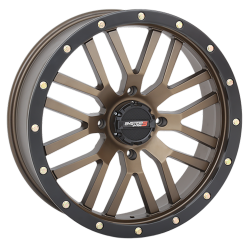 EFX Motoclaw 33x10-20 Tires on System 3 Offroad ST-3 Bronze Wheels