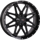 System 3 Offroad ST-7 Gloss Black 20x7 Wheels/Rims (Full Set)