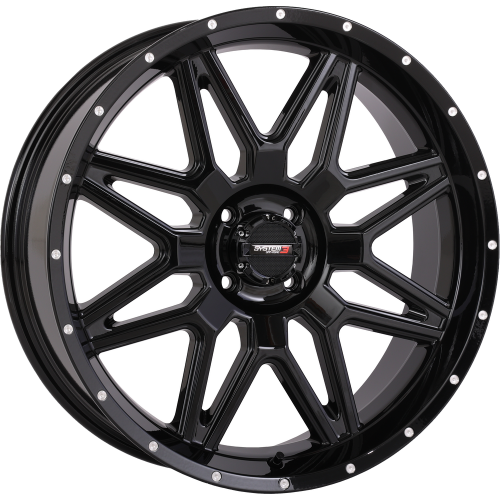 System 3 Offroad ST-7 Gloss Black 20x7 Wheels/Rims (Full Set)