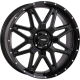 System 3 Offroad ST-7 Gloss Black 20x7 Wheels/Rims (Full Set)