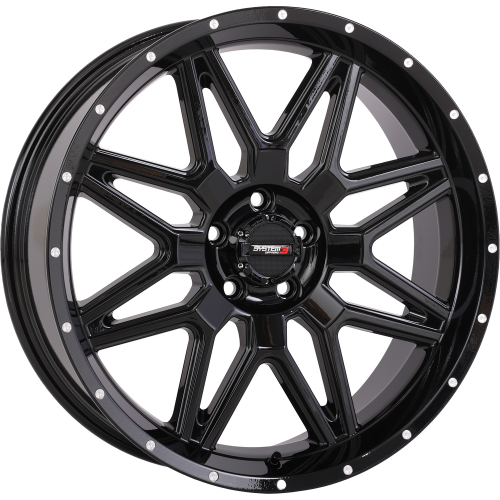 System 3 Offroad ST-7 Gloss Black 20x7 Wheels/Rims (Full Set)