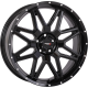 System 3 Offroad ST-7 Gloss Black 20x7 Wheels/Rims (Full Set)