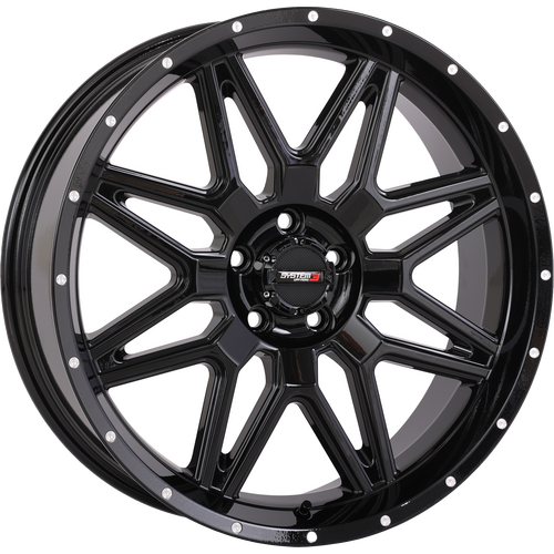 Tiron HS617 TT 37x9.5-20 Tires on ST-7 Gloss Black Wheels