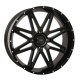 System 3 XT400W 44x12-24 Tires on ST-7 Gloss Black (24x9) Wheels
