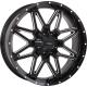 System 3 Offroad ST-7 Gloss Black Milled 20x7 Wheels/Rims (Full Set)
