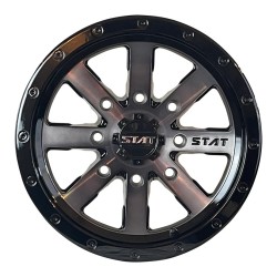 STAT Offroad STAT-02 14x7 Dark Tint Wheels/Rims (Full Set)