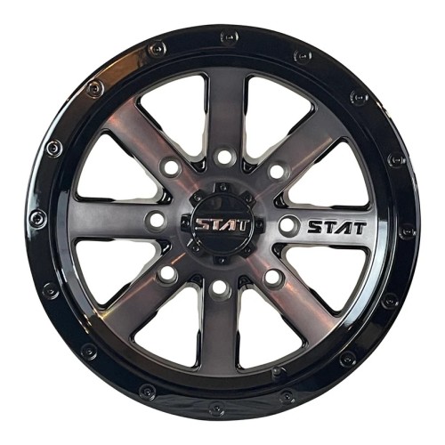 STAT Offroad STAT-02 14x7 Dark Tint Wheels/Rims (Full Set)