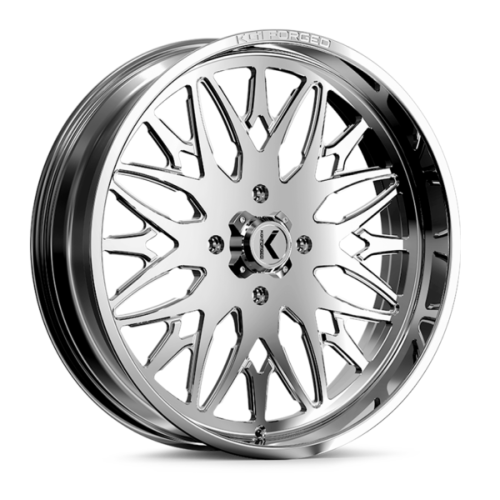 KG1 Forged KU014 Trident Polished 26x7 Wheel/Rim KG1 Forged KU014 Trident Polished 26x7 Wheel/Rim