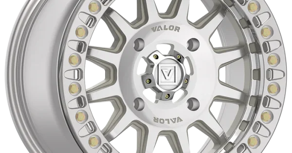 Valor Off Road V09 15x7 Raw Machined Beadlock Wheel/Rim